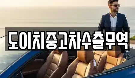충남 청양군 화성면 중고차매매 전문 도이치중고차수출무역
