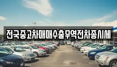 충남 태안군 원북면 중고차매매 전문 전국중고차매매수출무역전차종시세