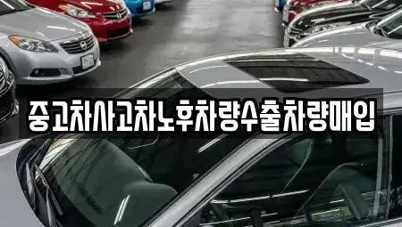 충북 괴산군 장연면 중고차매매 전문 중고차사고차노후차량수출차량매입