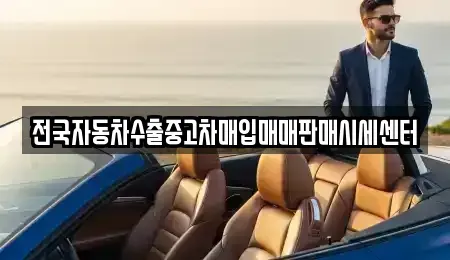 충북 옥천군 안내면 중고차 전문 전국자동차수출중고차매입매매판매시세센터