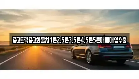 충북 옥천군 안내면 중고차 전문 중고트럭중고화물차1톤2.5톤3.5톤4.5톤5톤매매매입수출