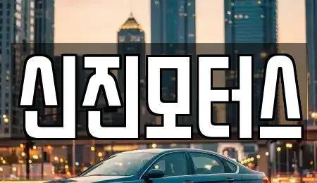 충북 청주시 상당구 명암동 중고차매매 전문 신진모터스
