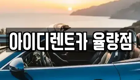 충북 청주시 청원구 주성동 렌트카 전문 아이디렌트카 율량점