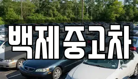 충청남도 공주시 신관동 중고차 전문 백제중고차