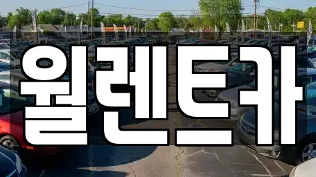 충청남도 당진시 우두동 렌트카 전문 월렌트카