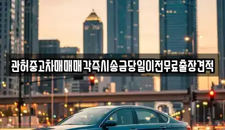 충청남도 당진시 합덕읍 중고차 전문 관허중고차매매매각즉시송금당일이전무료출장견적