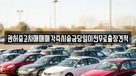충청남도 천안시 서북구 성환읍 중고차 전문 관허중고차매매매각즉시송금당일이전무료출장견적