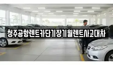 충청북도 괴산군 렌트카 전문 청주공항렌트카단기장기월렌트사고대차