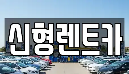 충청북도 제천시 중앙로1가 렌트카 전문 신형렌트카