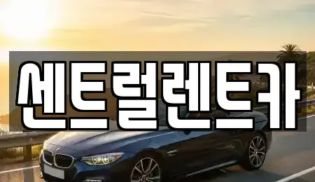 충청북도 청주시 상당구 남문로1가 렌트카 전문 센트럴렌트카