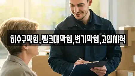 하수구막힘,씽크대막힘,변기막힘,고압세척